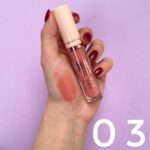 لیپ گلاس براق گلدن رز مدل Nude Look - Image 5