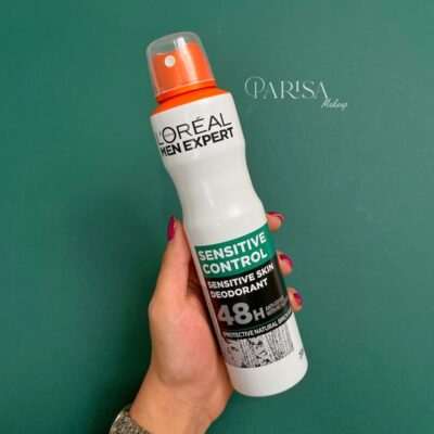 اسپری ضدتعریق لورآل سری Men Expert مدل sensitive control