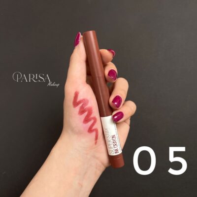 رژلب مدادی سوپراستی میبلین مدل ink crayon شماره 05