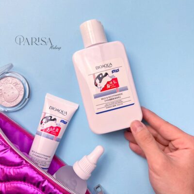لوسیون بدن روشن کننده شیر و نیکوتین بیوآکوا