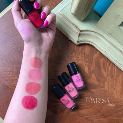 رژلب و رژگونه گلدن رز مدل Velvet Touch