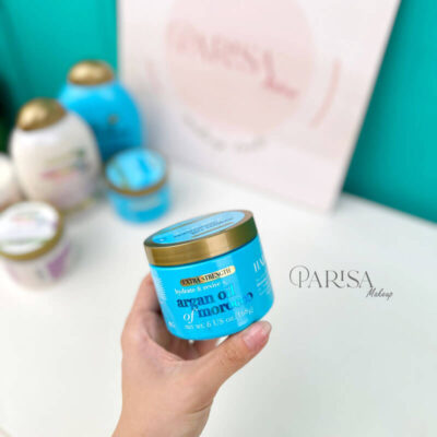 ماسک مو آبرسان و ترمیم کننده ogx مدل argan oil of morocco(168 گرم)