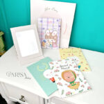 آینه رومیزی کتابی طرح دار