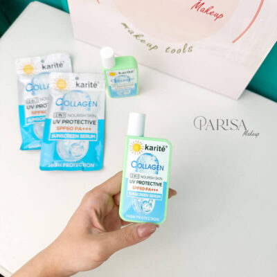 ضدآفتاب دوکاره Karite مدل کلاژن(SPF 60)
