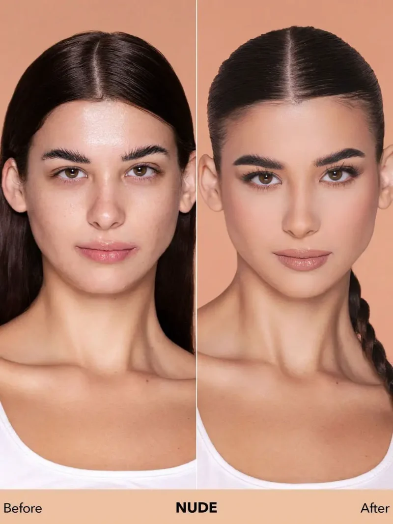 کرم پودر مات شیگلم SHEGLAM مدل COMPLEXION PRO رنگ nude - Image 2