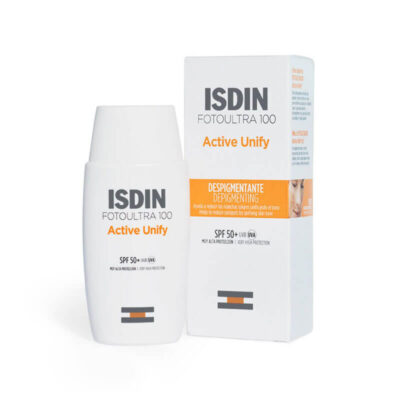 ضدآفتاب بی رنگ ISDIN SPF 50 مدل Active Unify