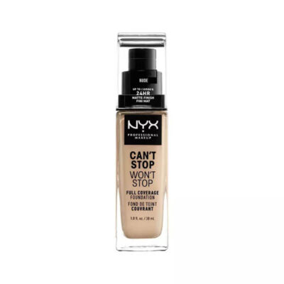 کرم پودر مات و فول کاور NYX مدل Cant Stop