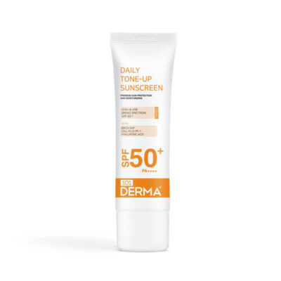 ضدآفتاب رنگی رطوبت رسان 101DERMA مدل Daily Tone-up(SPF 50)