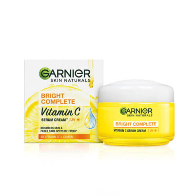 کرم روشن کننده ویتامین سی گارنیر مدل Bright Complete(45 گرم)