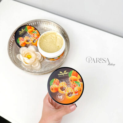 اسکراب صورت و بدن والنسی VALENSEY مدل Apricot