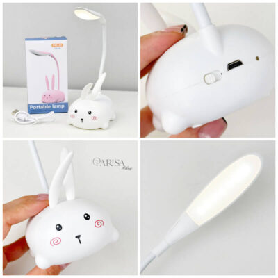 چراغ رومیزی طرح خرگوش(Pet led)
