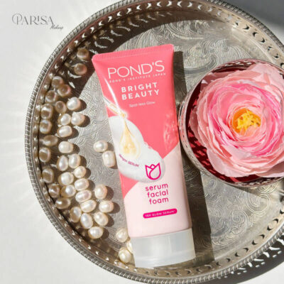 شوینده صورت ضدلک و روشن کننده پوندز سری BRIGHT BEAUTY مدل Spot-less Glow