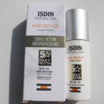 ضدآفتاب بدون رنگ ISDIN مدل Age Repair Fusion Water(SPF 50)