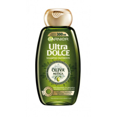 شامپو گارنیر سری ULTRA DOLCE مدل عصاره برگ زیتون و روغن کرچک