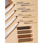 هاشور ابرو شیگلم SHEGLAM مدل Feather Better Liquid رنگ Dark Brown - Image 5