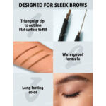 مداد ابرو شیگلم SHEGLAM مدل Dual Ended Feathery Angled رنگ Coffee - Image 4