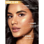 استیک هایلایتر استیکی شیگلم SHEGLAM مدل 'SNATCH 'N رنگ Vanilla Frost