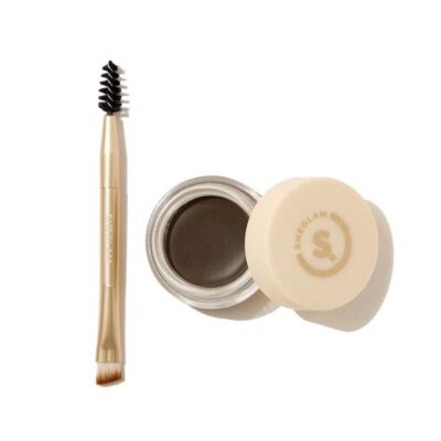 پماد ابرو ضدآب شیگلم SHEGLAM مدل BOSS BROW رنگ Dark Brown