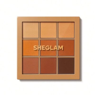 پالت سایه چشم شیگلم SHEGLAM مدل Nine To Fine رنگ Nomadic