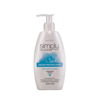 ژل بهداشتی بانوان اون AVON سری Simply Delicate مدل Odour Neutralising Witch Hazel
