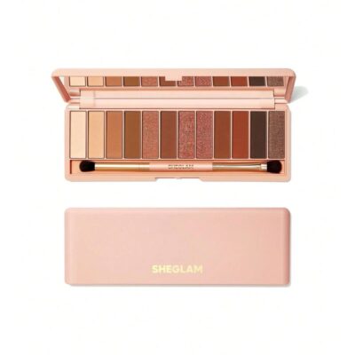 پالت سایه 12 رنگ شیگلم SHEGLAM مدل BURGUNDY