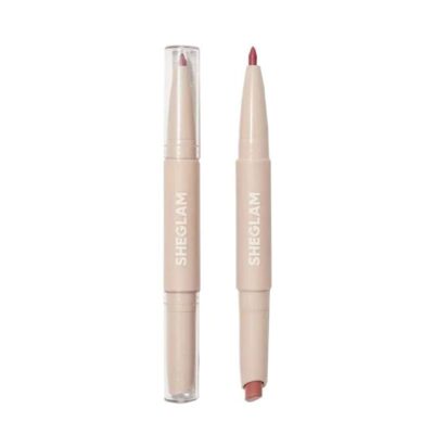 رژلب و خط لب دوطرفه شیگلم SHEGLAM رنگ Praline Pie
