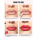 کیت گلایتر لب شیگلم SHEGLAM مدل LIP DAZZLER رنگ ‏Red Carpet - Image 5