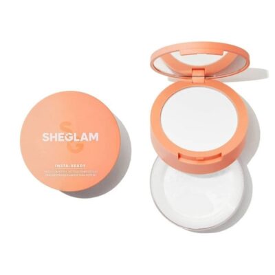 پودر فیکس دومنظوره شیگلم SHEGLAM مدل insta-ready رنگ Translucent