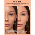 پودر فیکس دومنظوره شیگلم SHEGLAM مدل insta-ready رنگ Translucent - Image 4