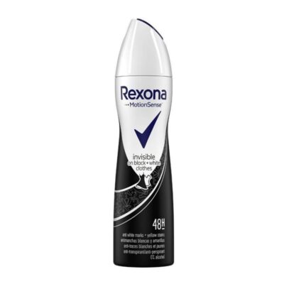 اسپری ضدتعریق 48 ساعته Rexona مدل Invisible On Black White