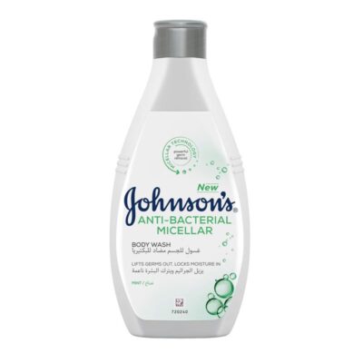 شامپو بدن آنتی باکتریال جانسون Johnson's رایحه نعنا Mint(400 میل)