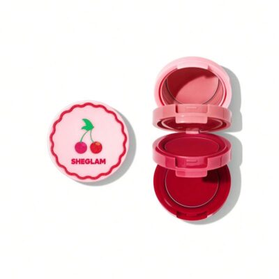 ست کرمی رژلب و رژگونه شیگلم SHEGLAM رنگ Very Cherry