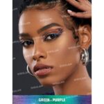 خط چشم ژلی مولتی کروم شیگلم SHEGALM مدل Chroma Zone رنگ Zenith - Image 2