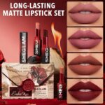 پک رژلب جامد مات شیگلم SHEGLAM مدل Ember Rose Set - Image 2