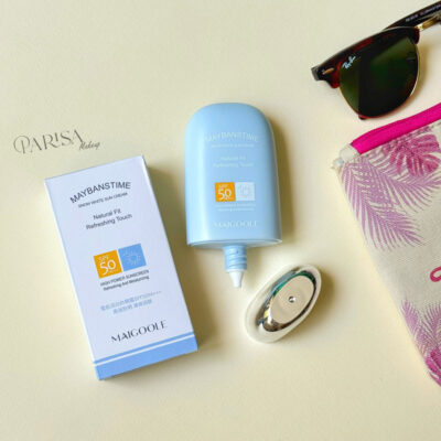 ضدآفتاب روشن کننده Maigoole مدل Maybanstime(SPF 50)