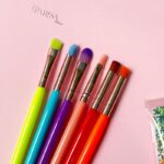 ست براش آرایش چشم رنگارنگ Hudanew - Image 2