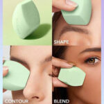 اسفنج چندکاره شیگلم SHEGLAM مدل Multi-Faceted رنگ سبز - Image 3