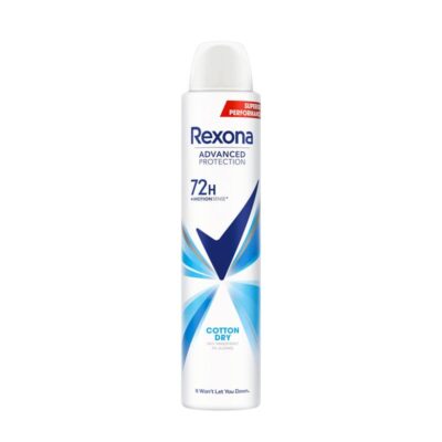اسپری ضدتعریق 72 ساعته Rexona مدل Cotton Dry