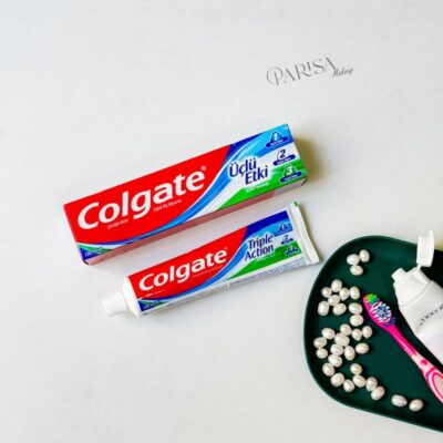 خمیردندان سه کاره کلگیت Colgate مدل Uclu Etki(Triple Action)