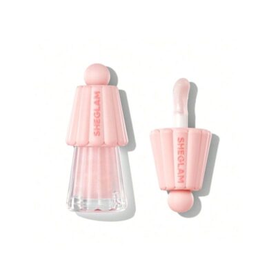 روغن لب شاین شیگلم SHEGLAM مدل Jelly Wow رنگ Pinkies Up