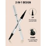 خط چشم دوطرفه استمپی شیگلم SHEGLAM مدل WING IT رنگ BROWN - Image 4