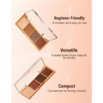 سایه چشم چهارتایی شیگلم SHEGLAM مدل Essential Square رنگ SERENDIPITY - Image 7