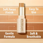 کرم پودر استیکی شیگلم SHEGLAM مدل Skin Magnet High Coverage رنگ PORCELAIN - Image 6