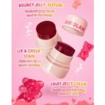 تینت لب و گونه ژلی شیگلم SHEGLAM مدل Jelly-Licious Hydrating رنگ COUCOU - Image 6
