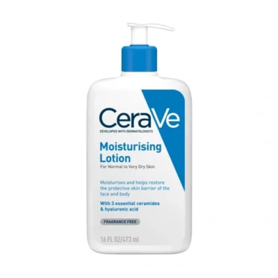 لوسیون کرم مرطوب کننده صورت و بدن سراوی Cerave مدل Moisturising Lotion(473 میل)