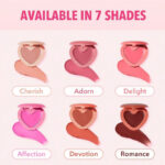 رژگونه کرمی قلبی شیگلم SHEGLAM مدل Playing Cupid رنگ ADORN - Image 5