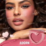 رژگونه کرمی قلبی شیگلم SHEGLAM مدل Playing Cupid رنگ ADORN - Image 2