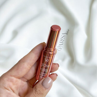 بالم لب رنگی SPF 15 گلدن رز مدل Glow Kiss رنگ Vanilla Latte 01