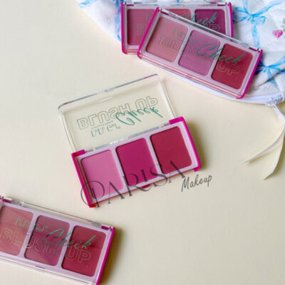 پالت رژگونه 3 رنگ DoDo Girl مدل Blush Up Cheek