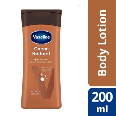 لوسیون بدن وازلین مدل Cocoa Radiant(200 میل)